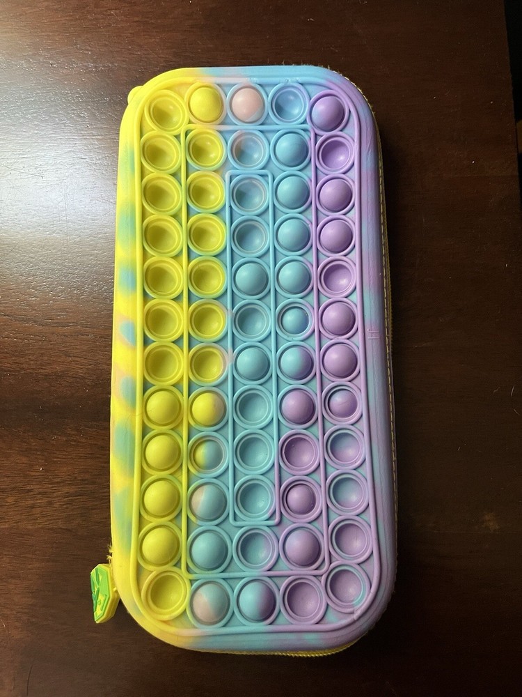 Pop It School Supply/Pencil Case (Zip Around)