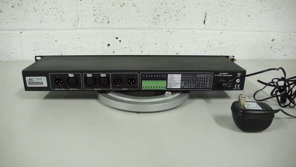 Elation Lighting DR 512 DMX Recorder Rack Mount