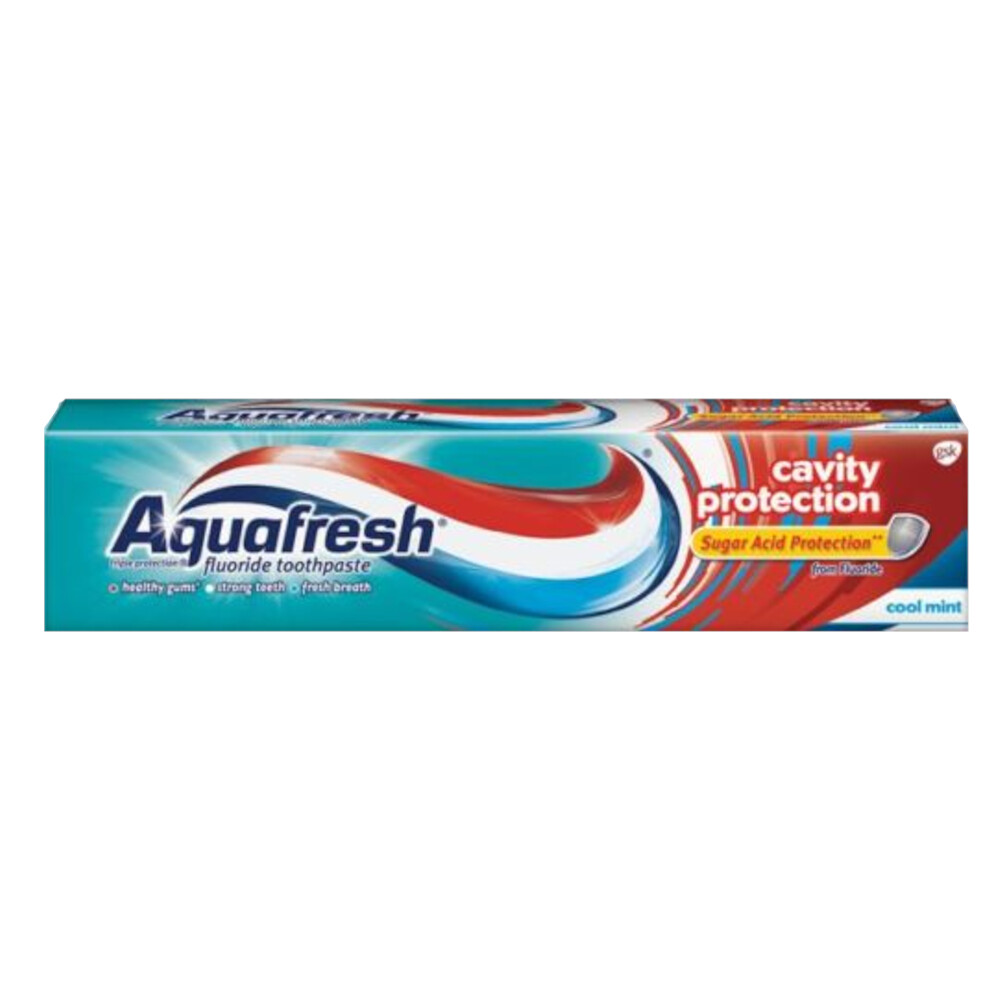 2 Pack Aquafresh Cool Mint Toothpaste Cavity Protection 5.6 Oz Each