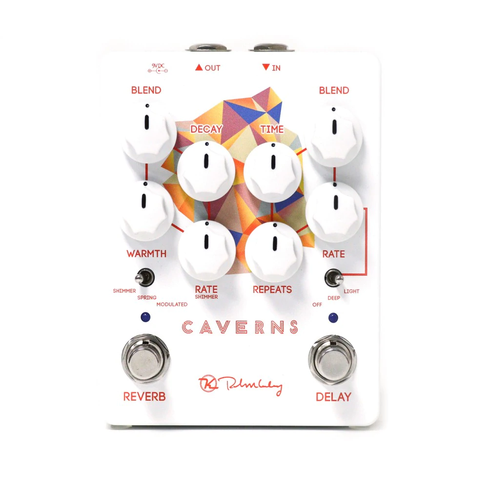 Keeley Electronics Caverns Delay Reverb v2 Guitar Effect Pedal