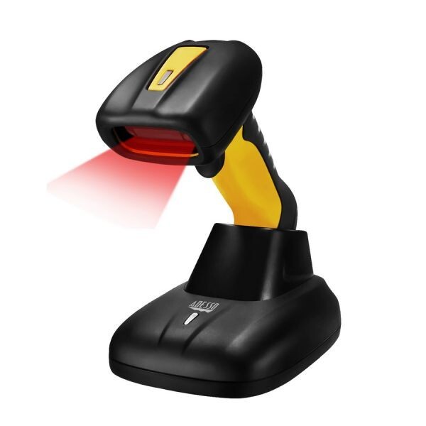 Adesso NUSCAN 4100B NuScan Bluetooth Antimicrobial Waterproof CCD Barcode