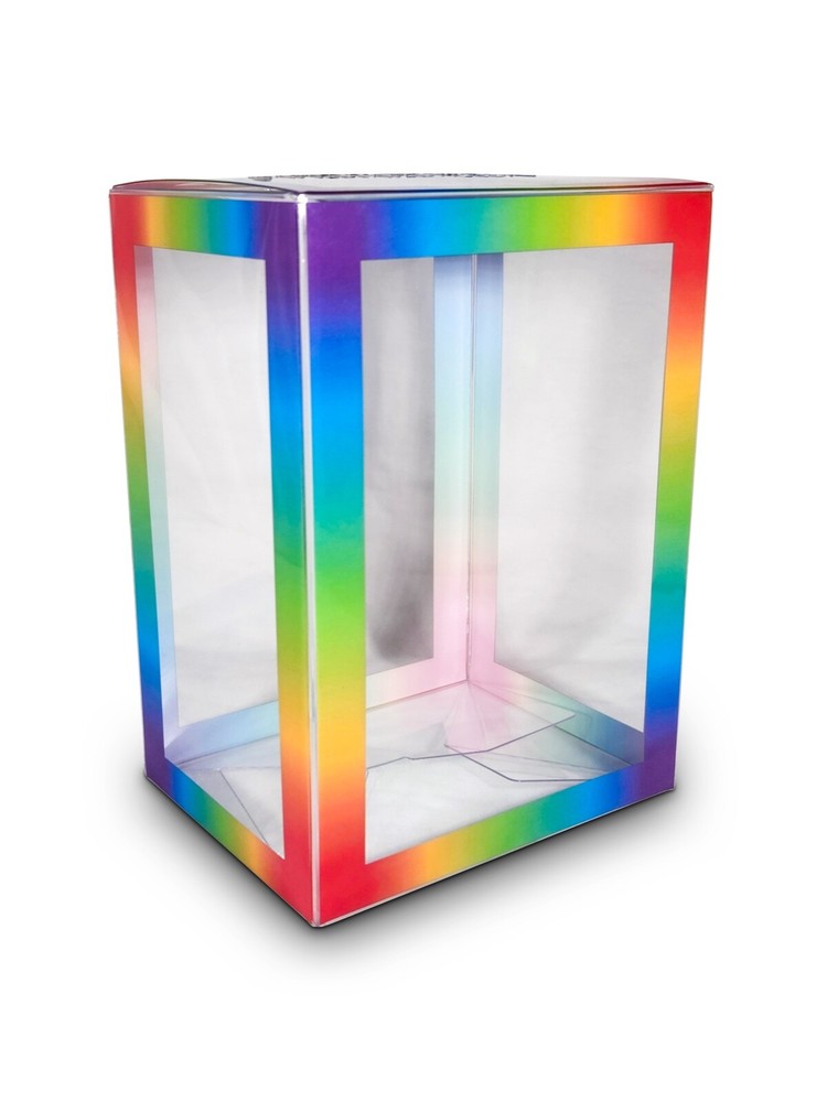 Rainbow Pride Storage Box – Small LGBTQ Organizer, Craft, Makeup, Keepsake Gift