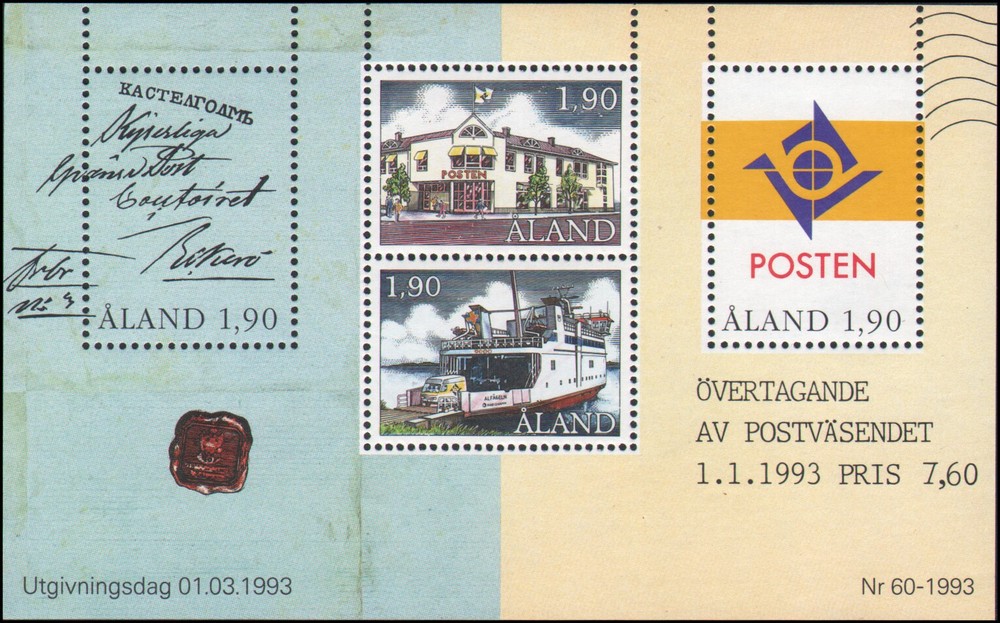 Aland Islands #72 MNH s/s