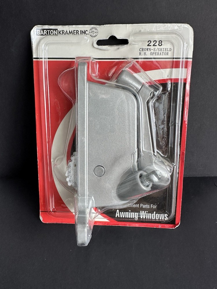 Barton Kramer Window Operator Right Hand Silver 4-5/8" 228