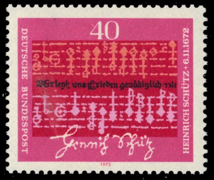 GERMANY 1096 - Heinrich Schutz "Composer" (pc14443)