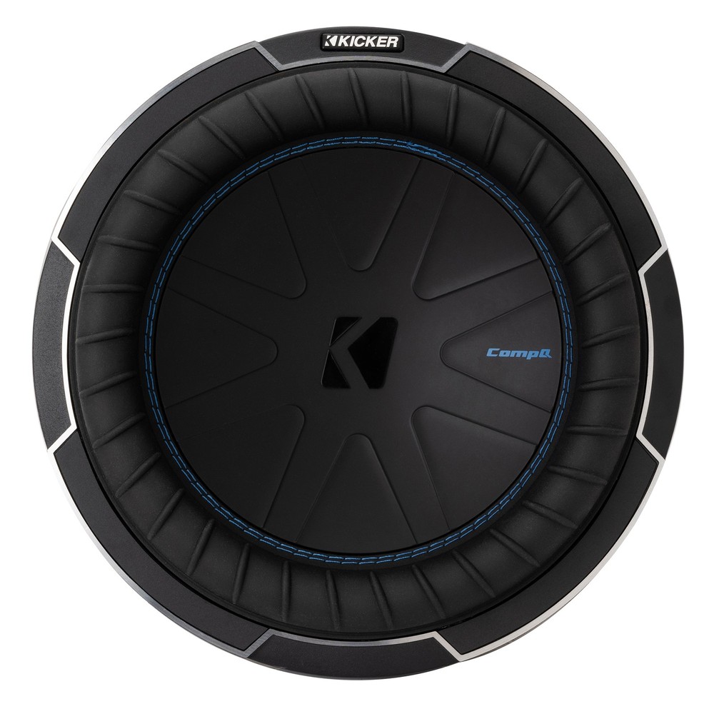 Kicker 51CWQ104 CompQ Q-Class 10" Subwoofer, Dual 4-Ohm