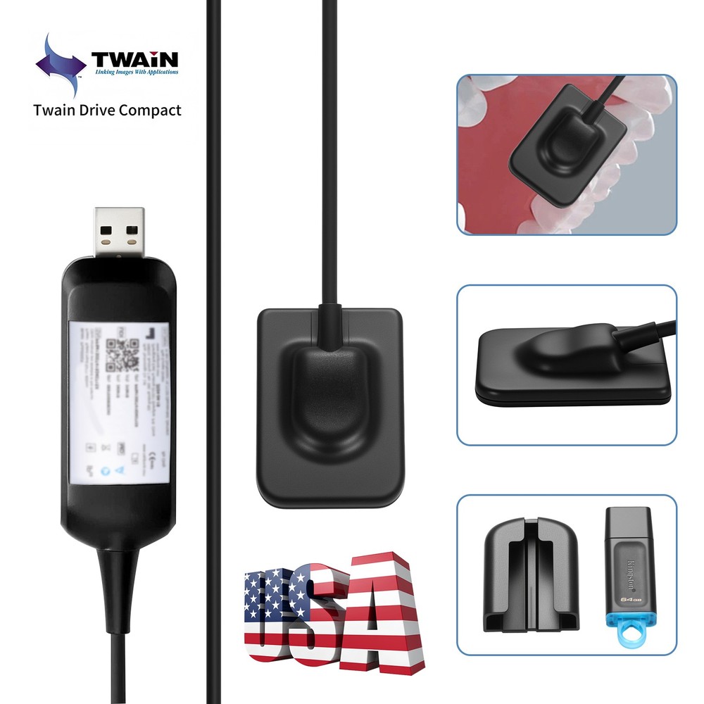 Dental X ray Sensor Digital Sensor Rayos Digital Imaging System Sensor w/ Holder