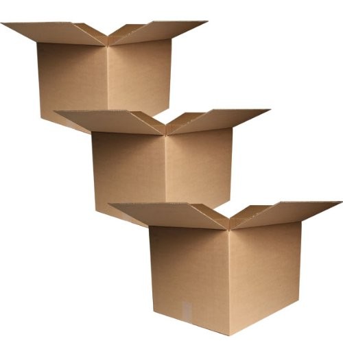 Medium Moving Boxes 18x14x12" Bundle of 20 Box, Brown
