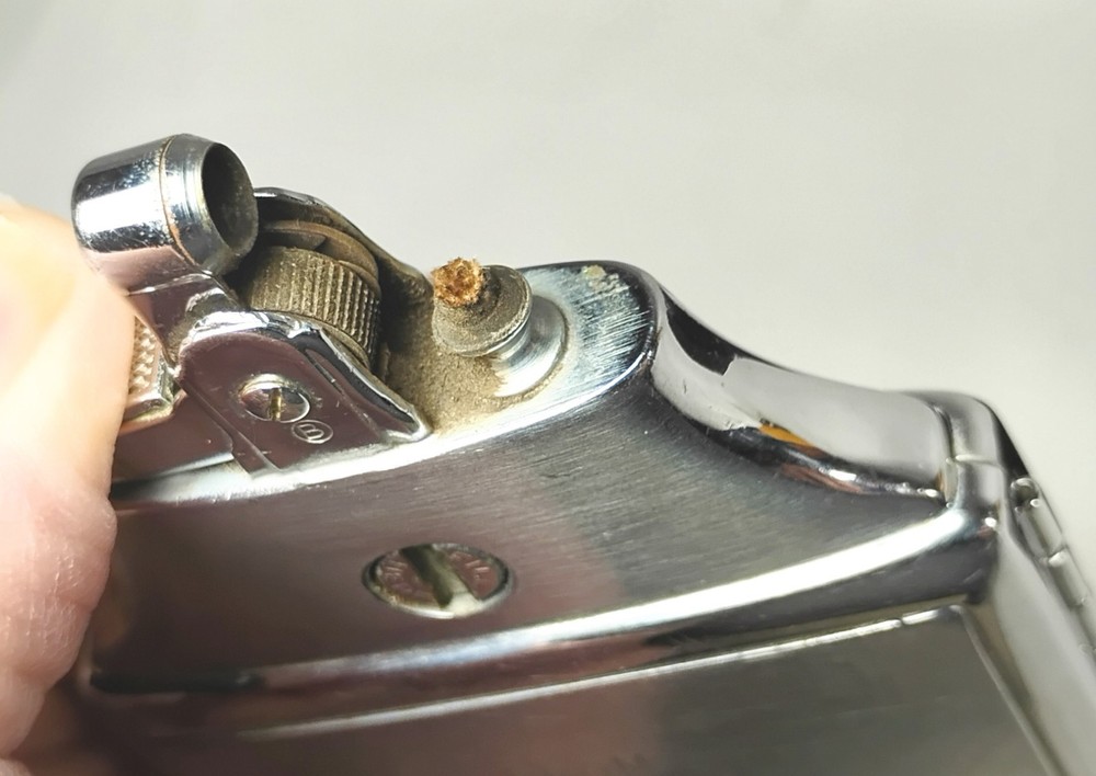 Vintage Mastercase By Ronson Worlds Greatest Lighter With Original Box