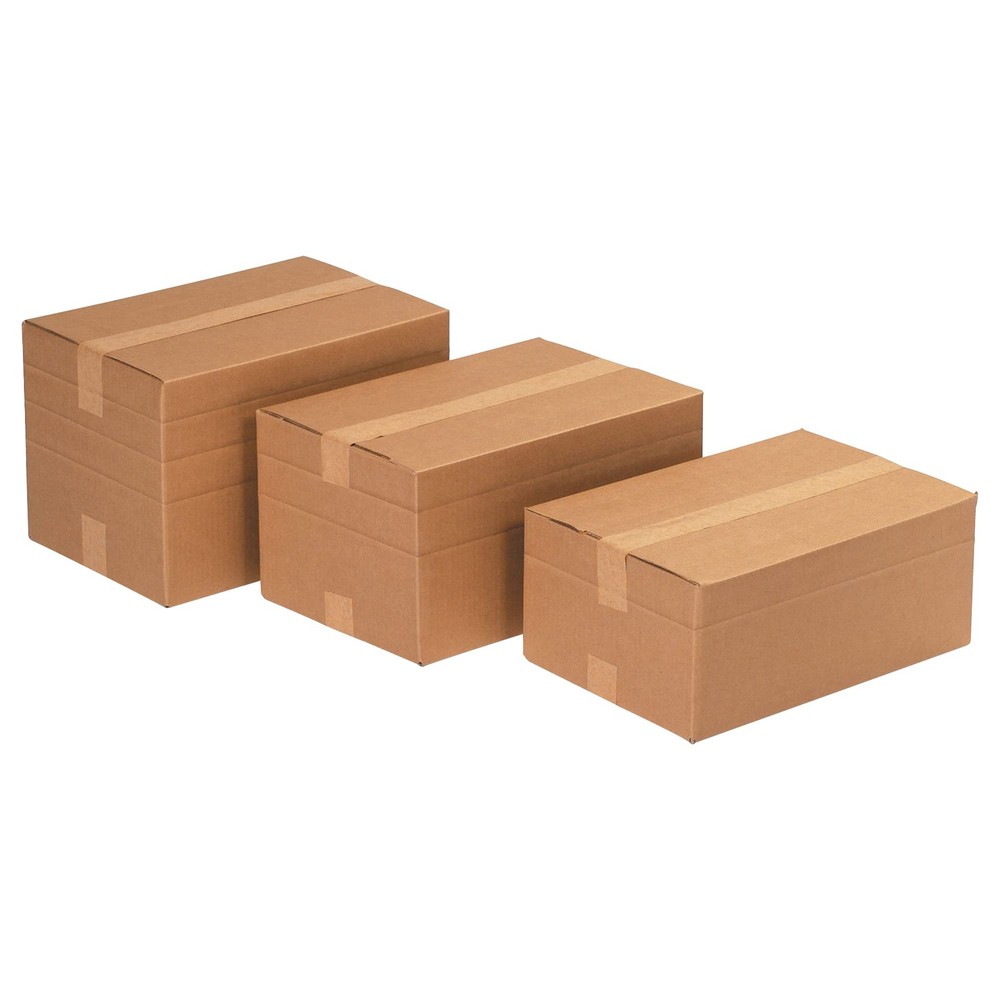 Staples Multi‑Depth Corrugated Boxes, 18” x x 6”, One Size, Kraft
