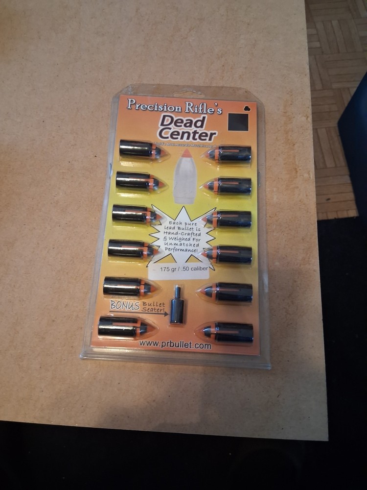 NEW Hunting Sabots .50 Caliber 175gr Copper-Clad ~ 12 in Package Muzzleloader