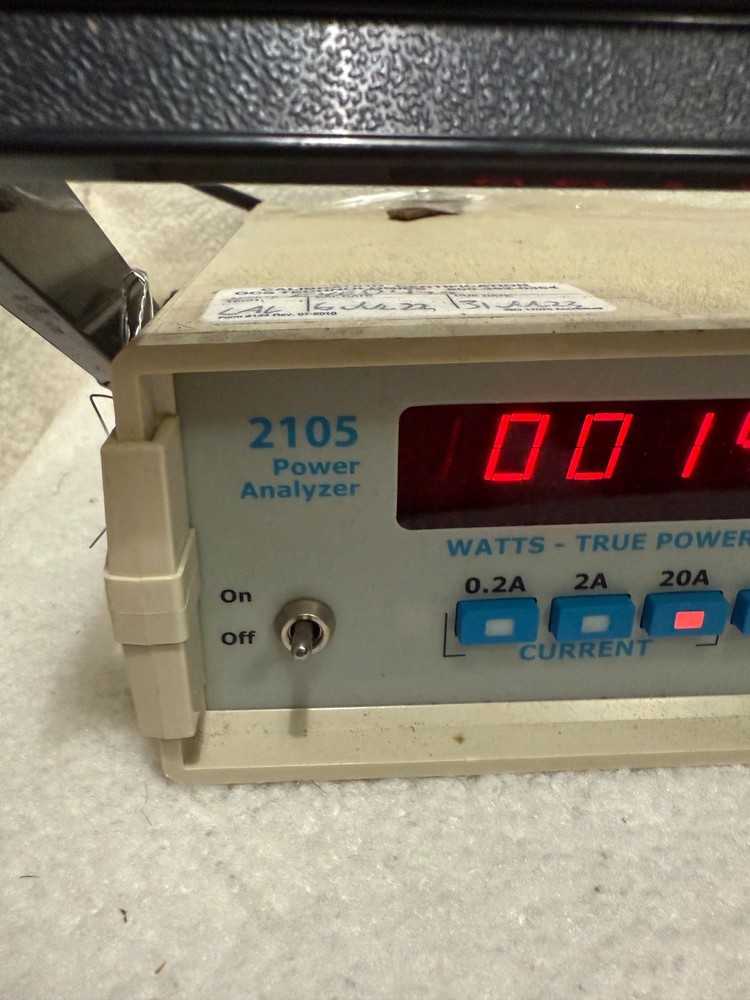 Valhalla Scientific 2105 Wide-Range Power Analyzer