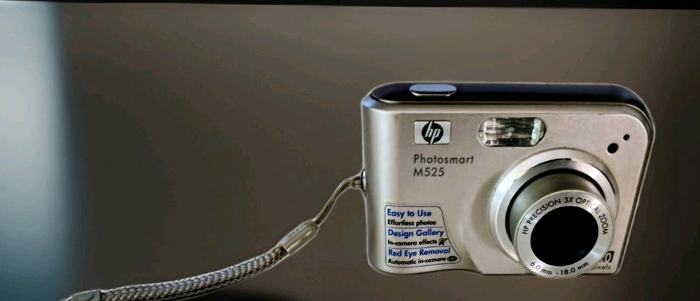 Vintage HP Photo Smart (M525) W/ Adapter