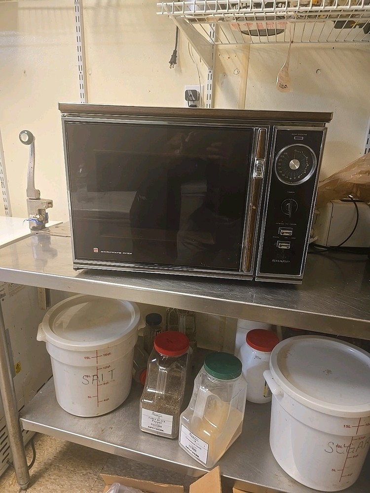 Vintage Sharp Microwave