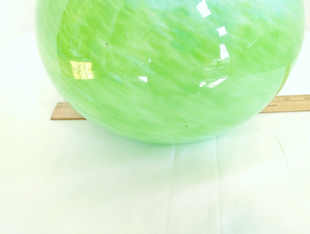 BLUE & GREEN LARGE VASE