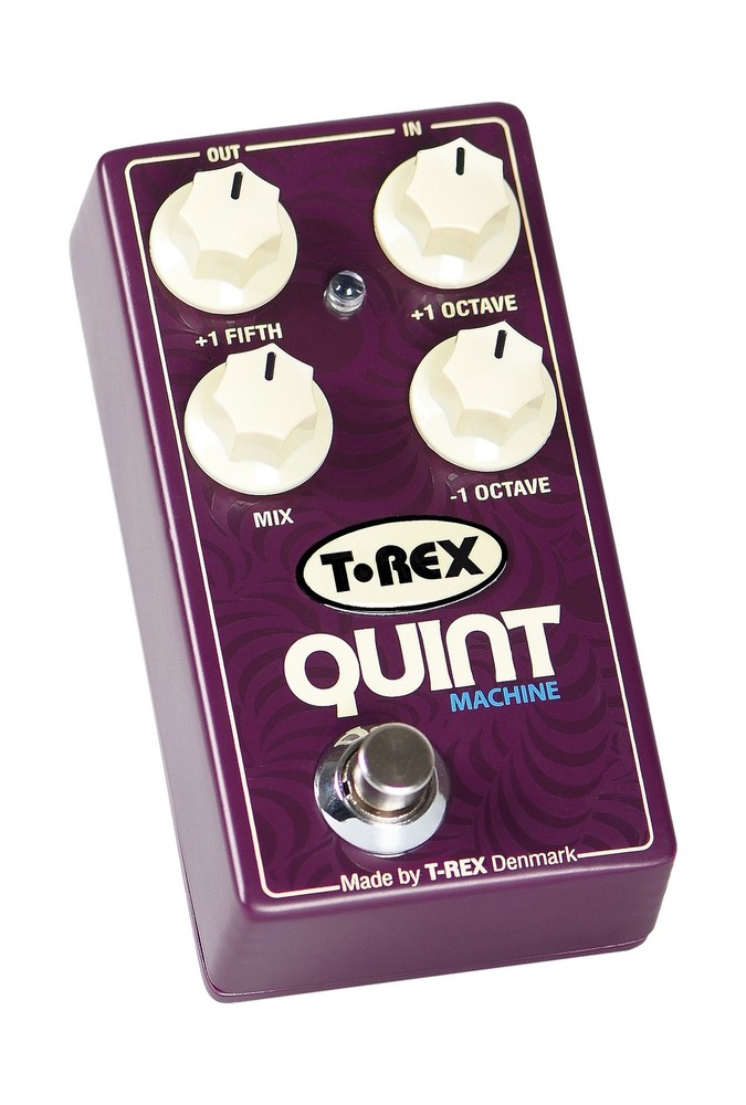 T-Rex Engineering QUINT-MACHINE Pitch Guitar Effects Pedal with Fully Adjusta...