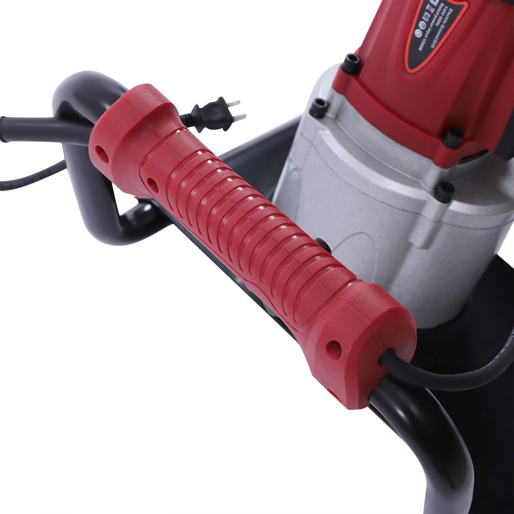 1500W Electric Post Hole Digger Machine Garden Adjustable Auger Drilling 4" Bit