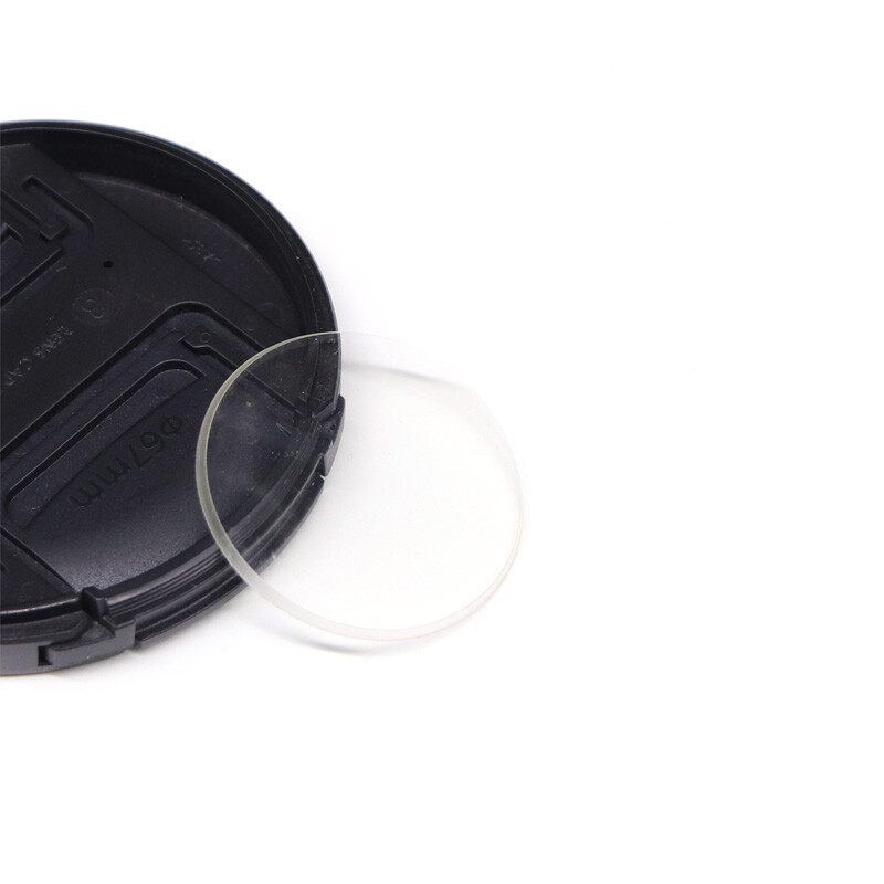Replacement Part 42.5mm Diameter Curved Crystal Cover Lid For Dial Caliper