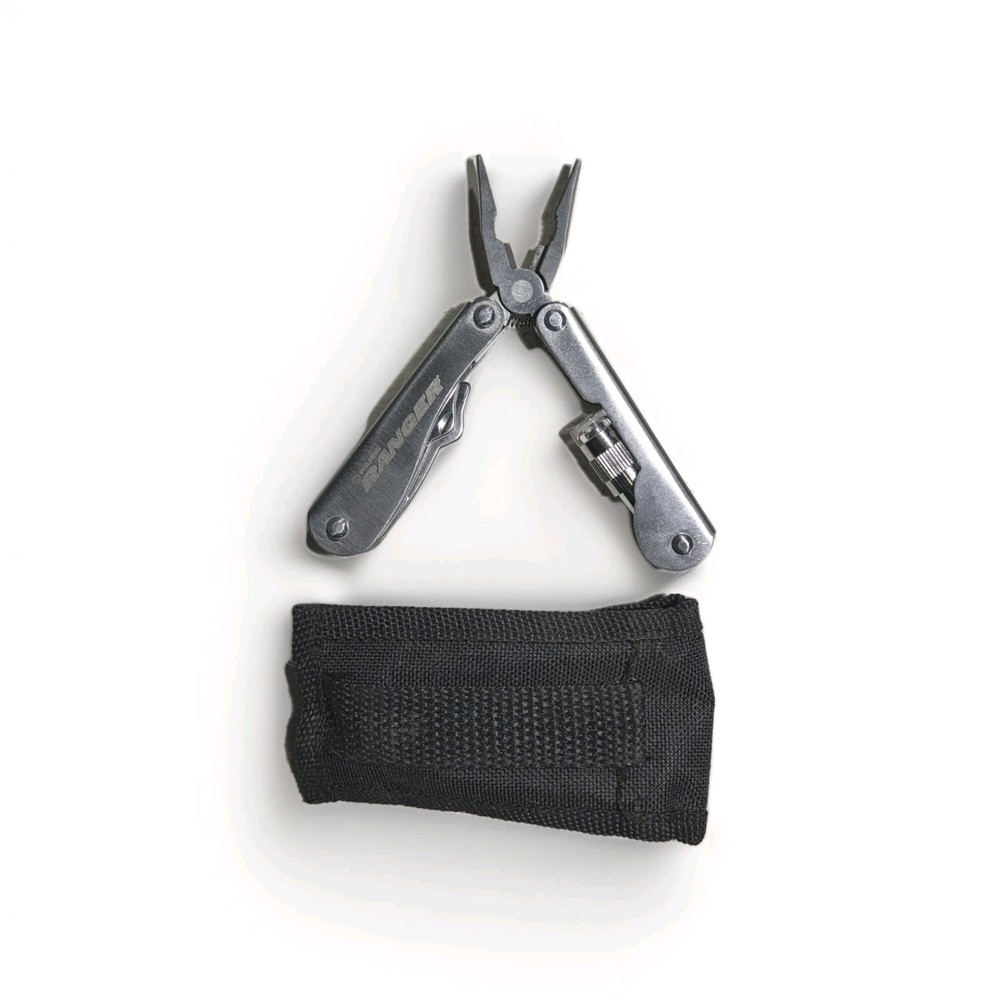 Ranger Multitool with Original Sheath Stainless, Integrated LED Flashlight EDC