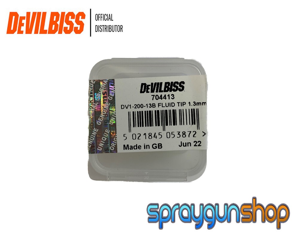 DeVilbiss - DV1 Basecoat 1.3mm Fluid Tip