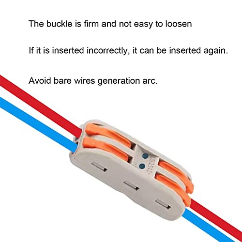 21Pcs, 2 Conductor Compact Splicing, 2 Circuit Inline Splices, 28 SPL2/21 Pcs