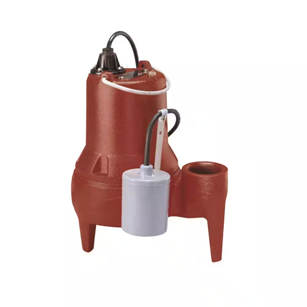 LE Series 1/2 HP Submersible Automatic Effluent Septic Pump