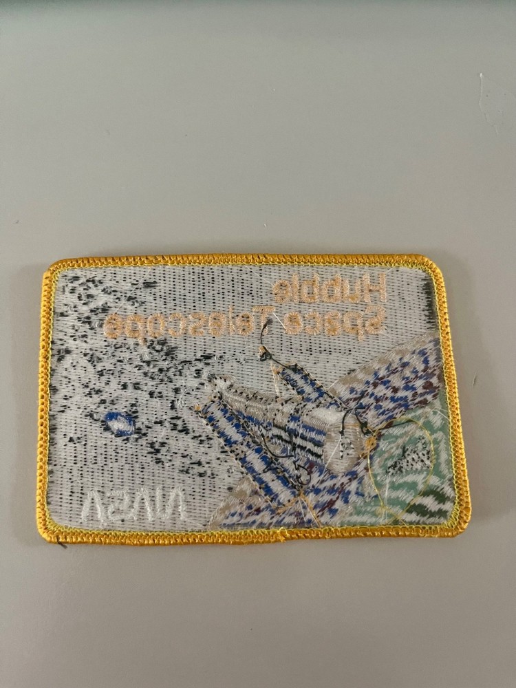 Nasa Hubble Space Telescope patch 4" x 3.75