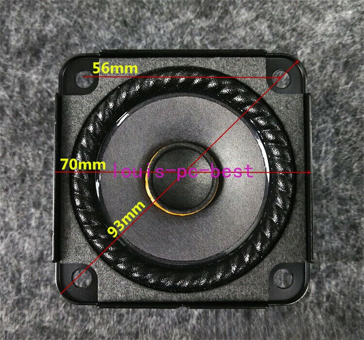 1PC bluetooth wave cloth edge full range speaker 25W 2.75 inch