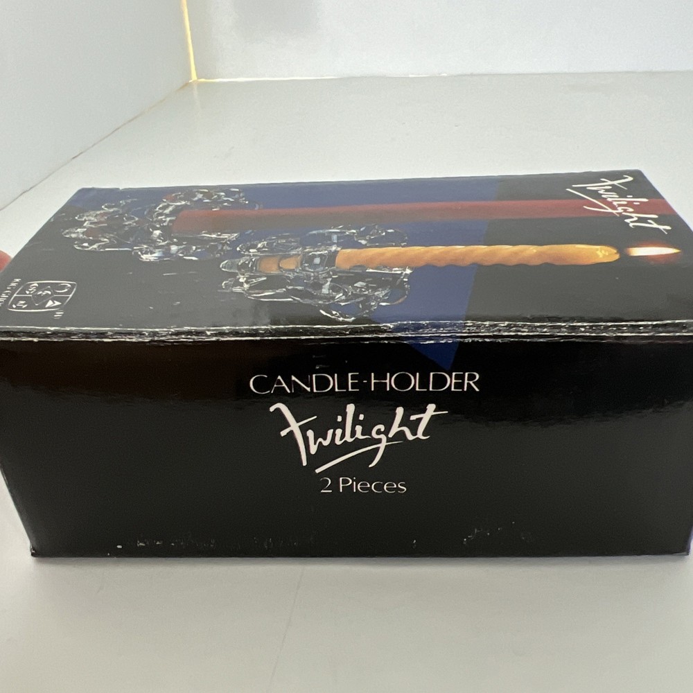 Bourgeoire Twilight Candle Holders Pair In Original Box