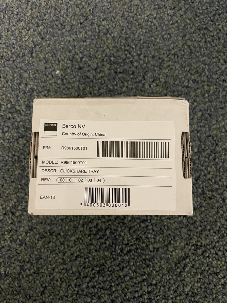 Clickshare Button Tray - (Black) Barco R9861500T01