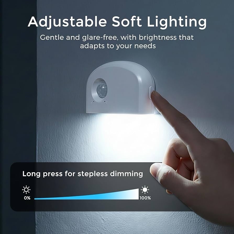 3Pack Rechargeable Motion Sensor Stair Lights In/outdoors Automatic Wireless