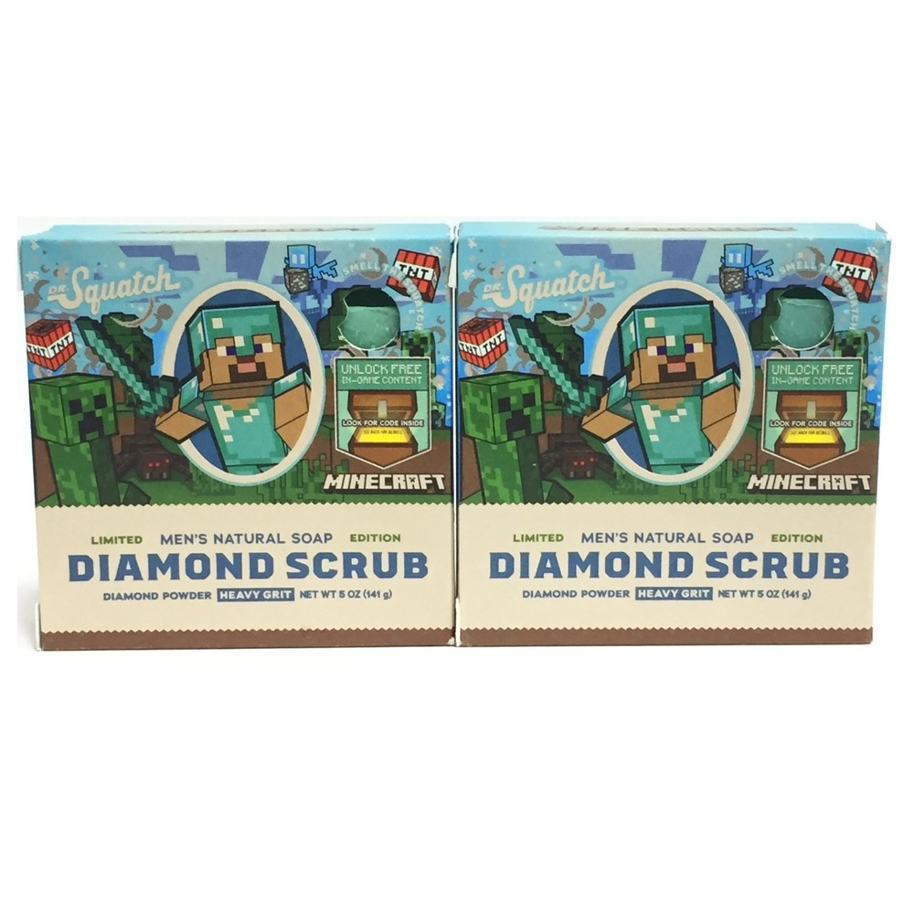 (2 PACK) Dr. Squatch Men's Natural Soap, 5 oz (CHOOSE VARIATION)