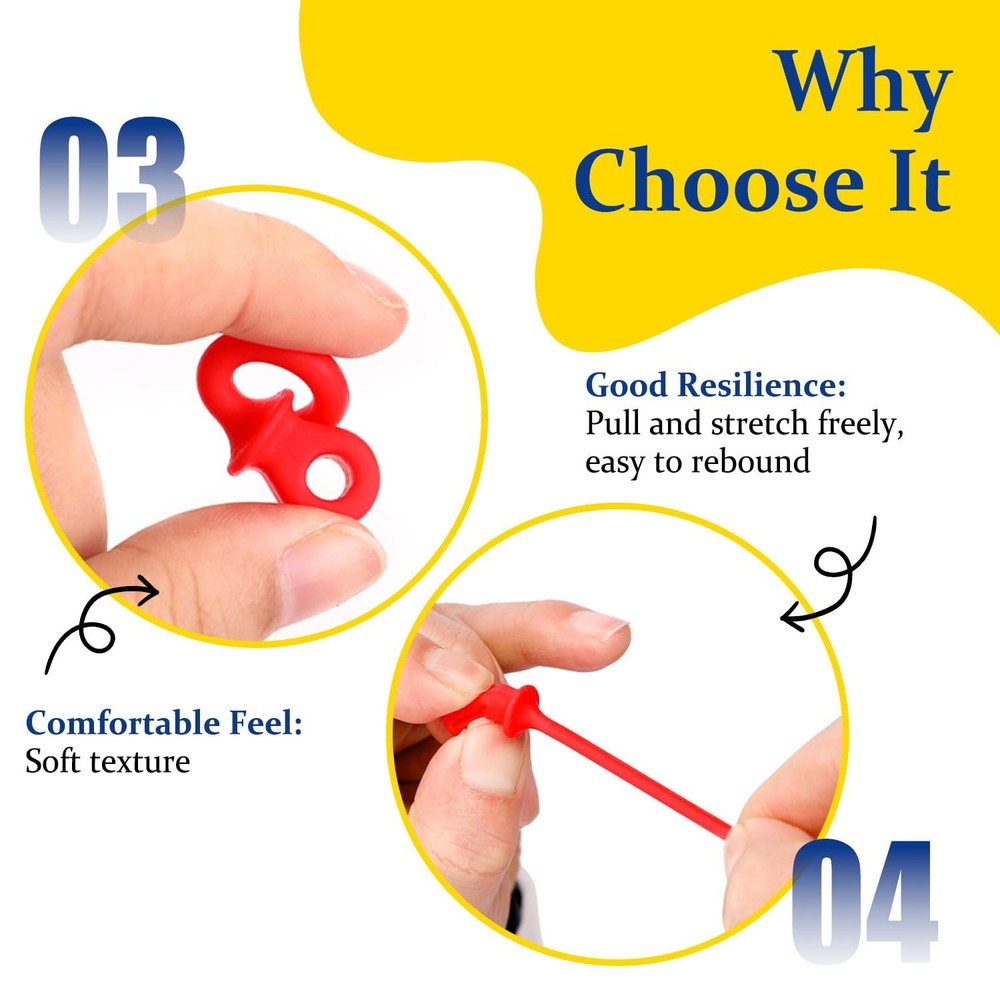 Monkey Tail Silencer Package, Bow String Stabilizer, Compound Bow String Sile...