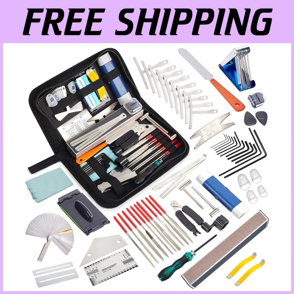 Guitar Maintenance Kit - Setup Tools for String Instruments