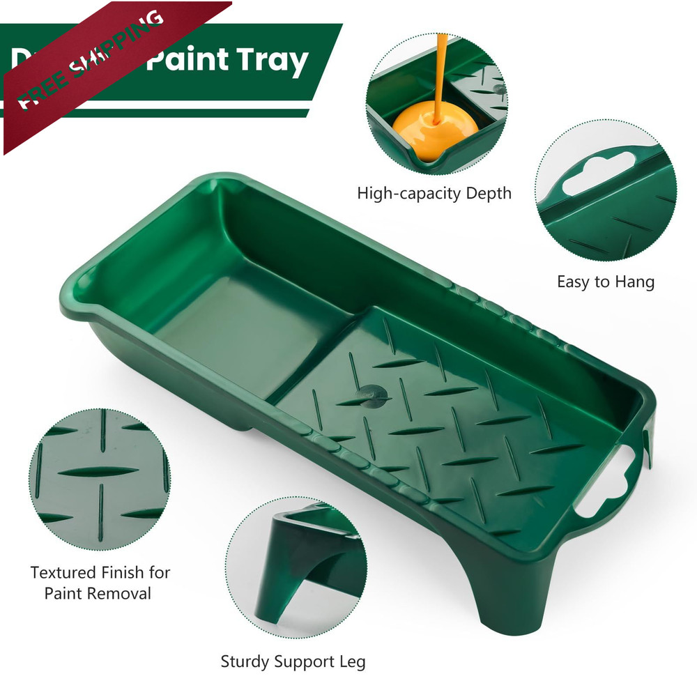 YiBaiBrush Paint Roller Kit, 12 Pack, 2 Inch Roller, Mini Roller...