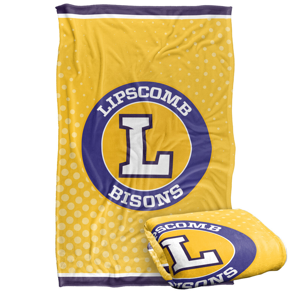 Lipscomb University Logo Dots Silky Touch Super Soft Throw Blanket