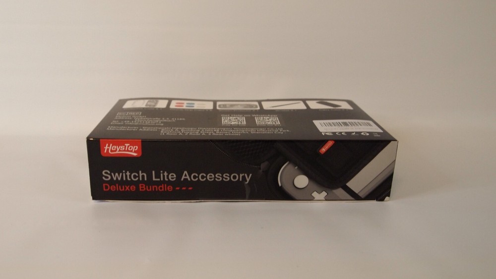 HeysTop Nintendo Switch Lite Scratch Proof Gaming Deluxe Accessory Bundle