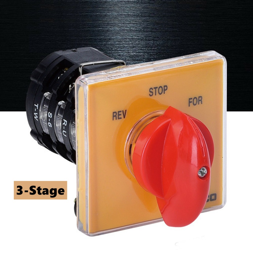 Forward Reverse 3 Phase Motor Mill Switch Bridgeport Milling Machine Switch USA