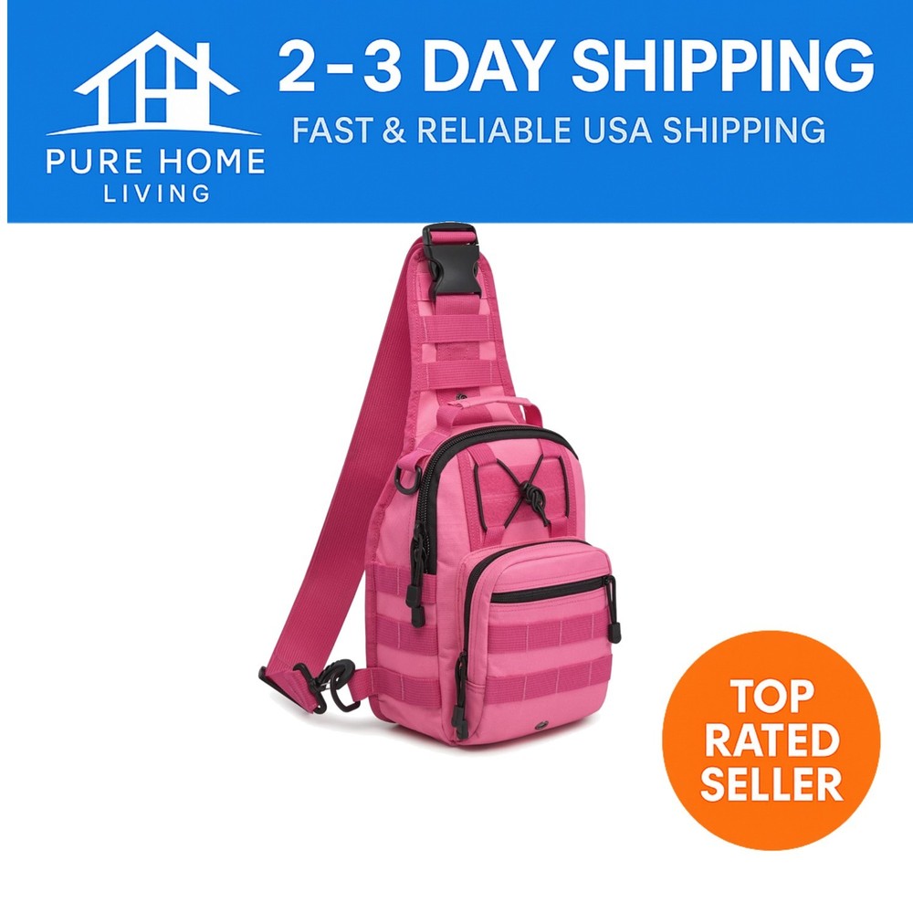 Everyday Tactical Sling Backpack - Spacious, Lightweight, and Humanized Design