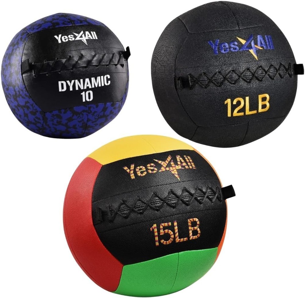 Wall Ball Soft Leather Weighted Iron Sand Ball Dynamic Multifunctional Exercise