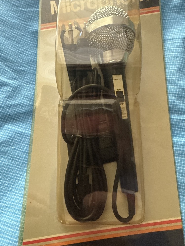 Realistic 33-2001A Dynamic Mike Cassette Recorder Microphone