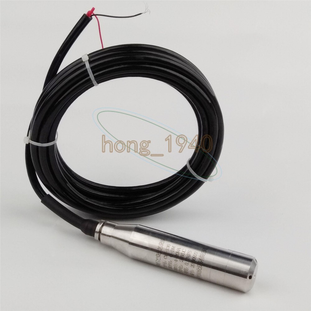 ONE 4-20MA 3.0m Range Water Level Transmitter Liquid Level Transducer Sensor NEW