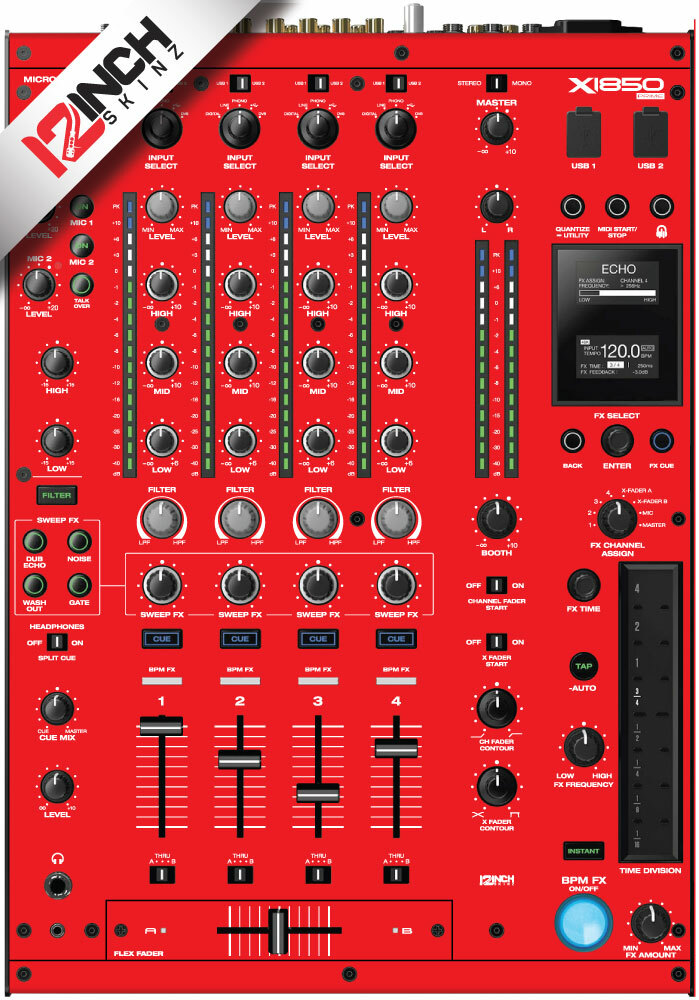 Denon Denon X1850 PRIME Skin Red