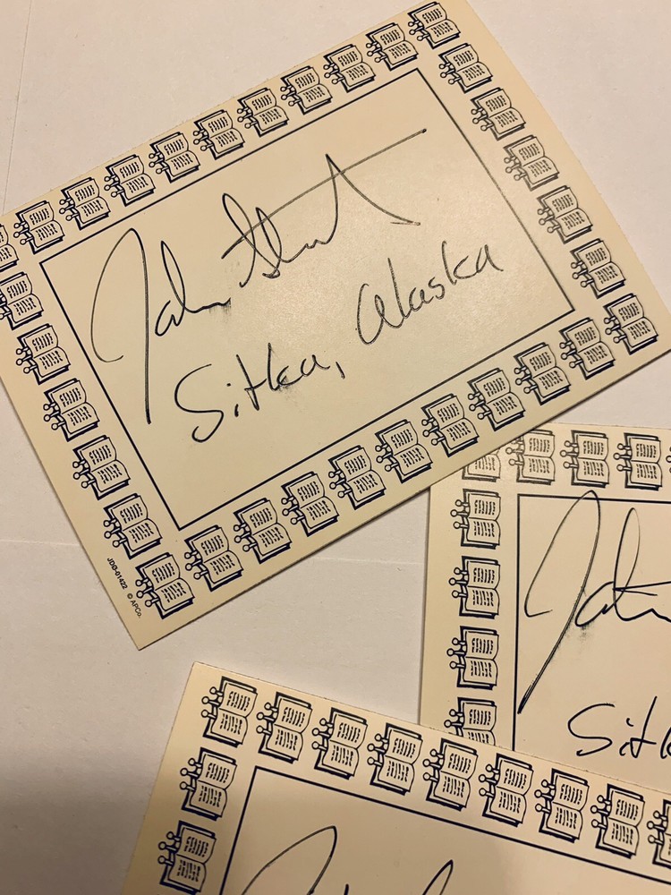 John Straley Author Signed Bookplate Autographed New