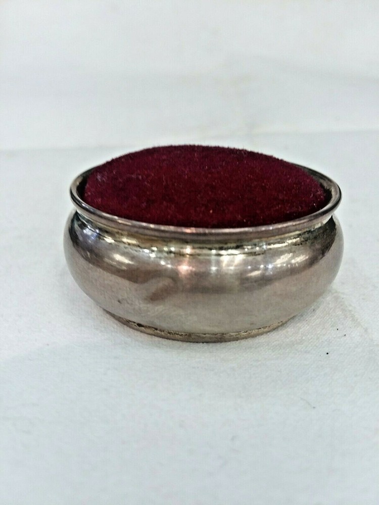 Vintage Sterling Silver Gadget Sewing Needle Holder