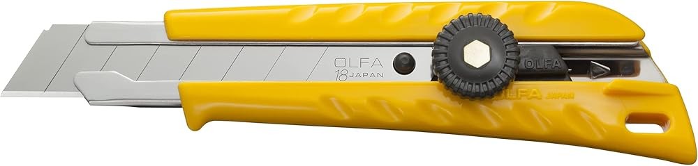 18mm Heavy-Duty Utility Knife - Multi-pose Custom Cutting Depth