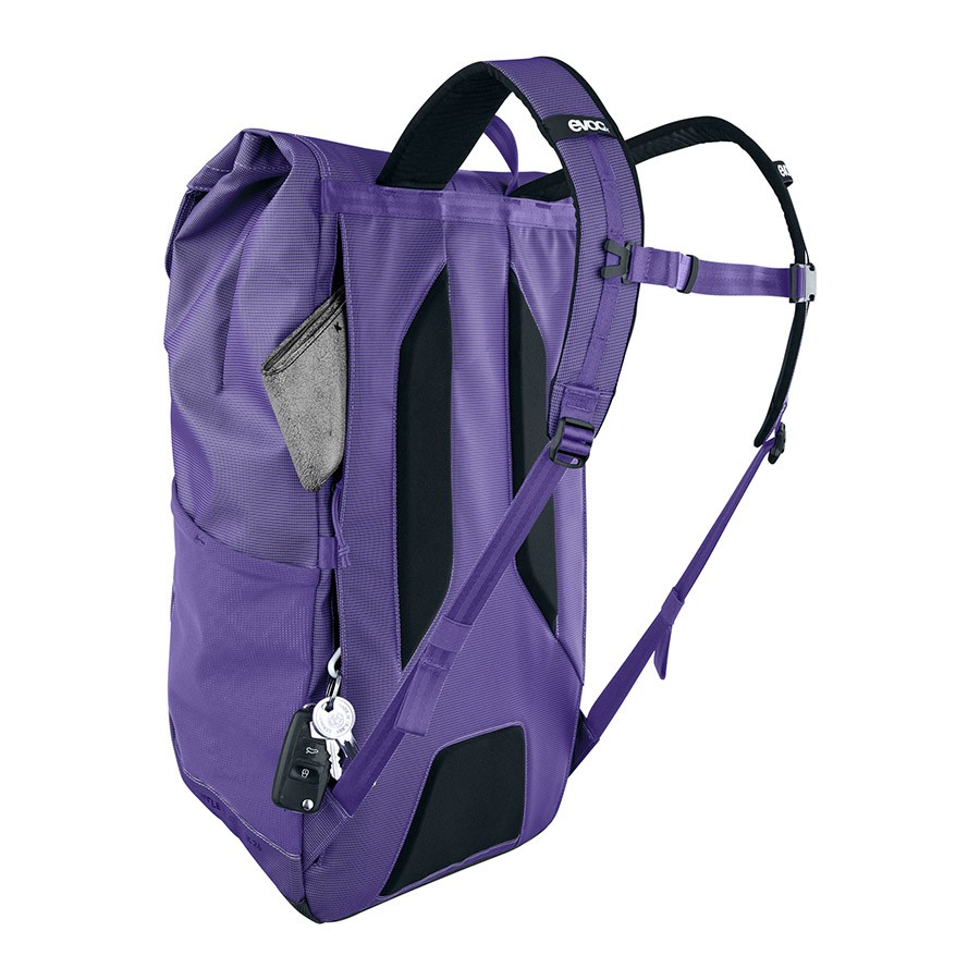 EVOC, Duffle Backpack 26, 26L, Violet/Black