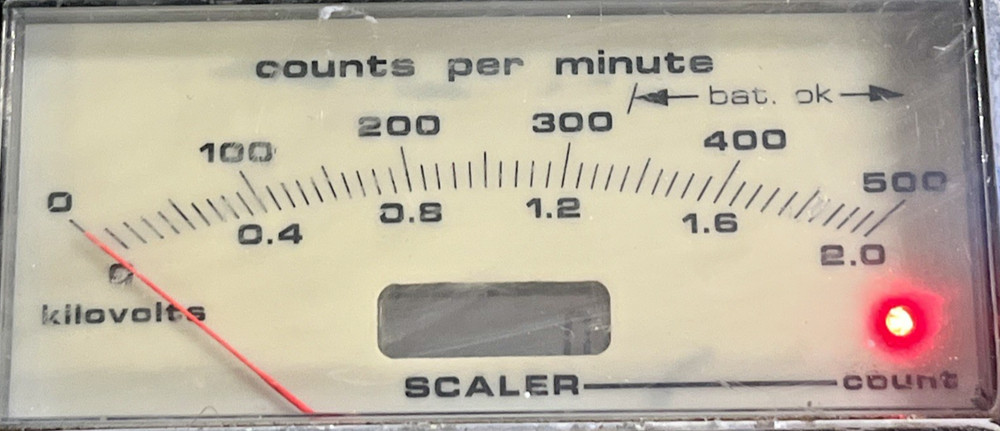 Bicron Surveyor Meter Model MX with Scaler