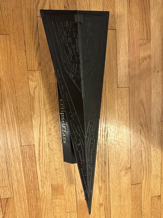 Star Wars Armada Eclipse Super Star Destroyer Full Scale With Display Stand