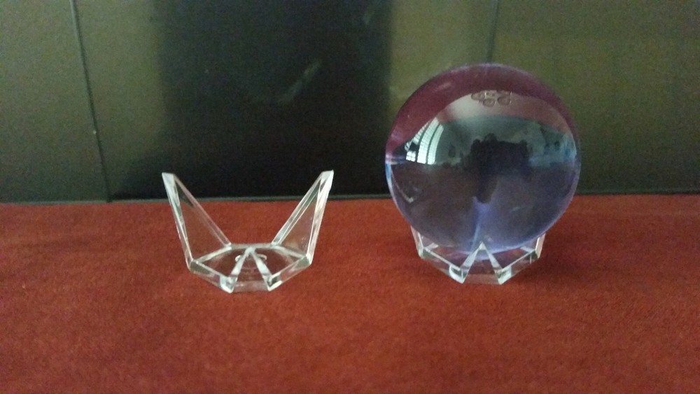 *10 Triangular 1.25" Display Stands #910 For Agate Coral Gemstones Spheres